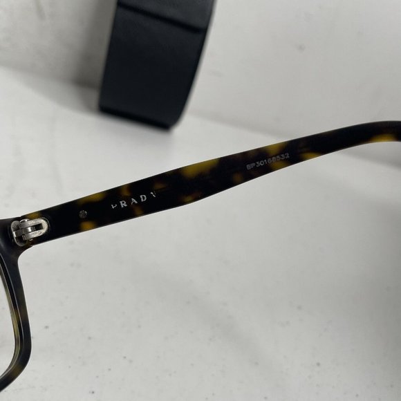 Prada Tortoise Frame Glasses And Case - Picture 7 of 10